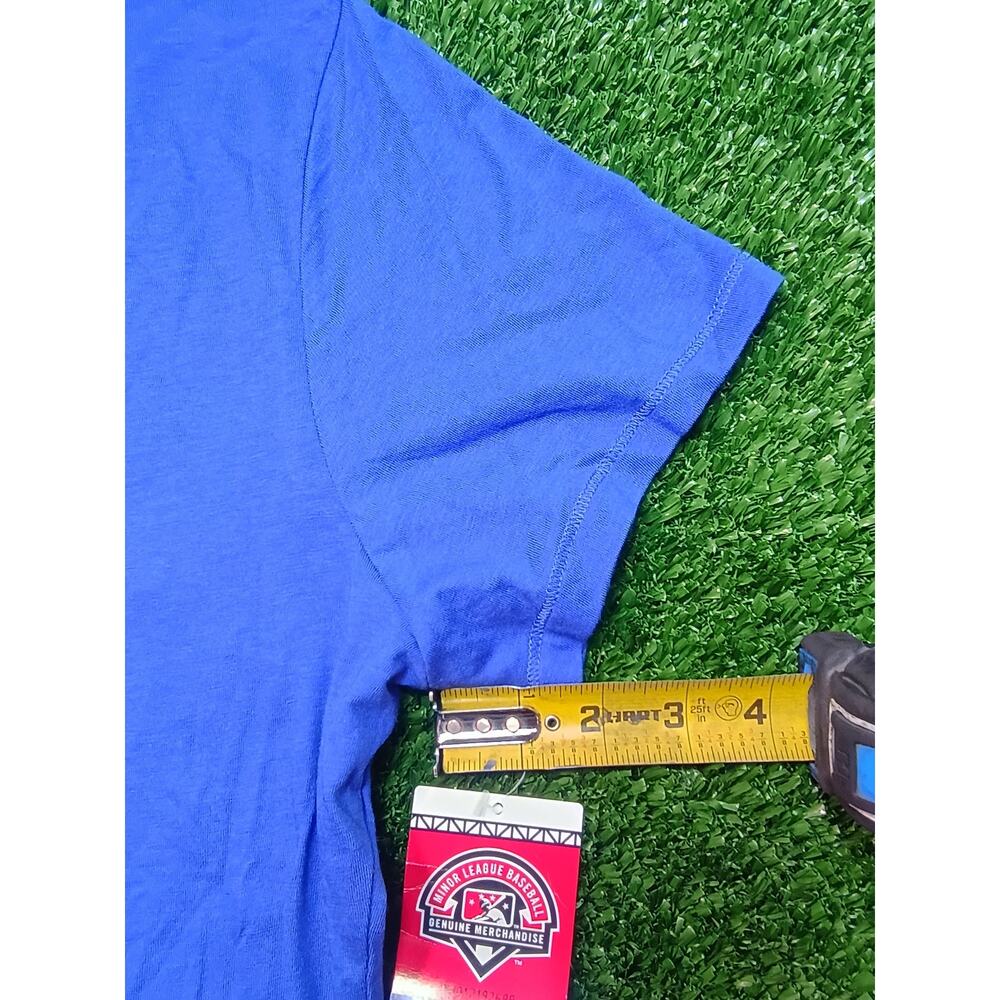 New ProEdge Bisons Baseball Women's T-Shirt - Blue, Size XLarge - Picture 6 of 7